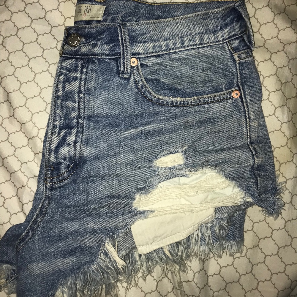 Free people jean shortsSOLD